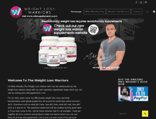 theweightlosswarriors.co.uk screenshot