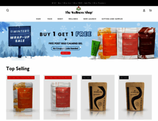 thewellnessshop.in screenshot