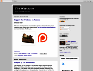 thewertzone.blogspot.com screenshot
