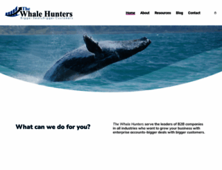 thewhalehunters.com screenshot