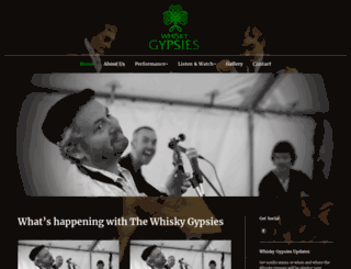 thewhiskygypsies.com screenshot
