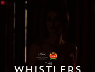 thewhistlersfilm.com screenshot