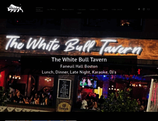 thewhitebulltavern.com screenshot