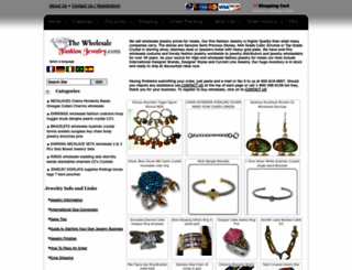 thewholesalefashionjewelry.com screenshot