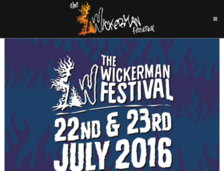 thewickermanfestival.co.uk screenshot