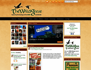 thewildgeese.com screenshot