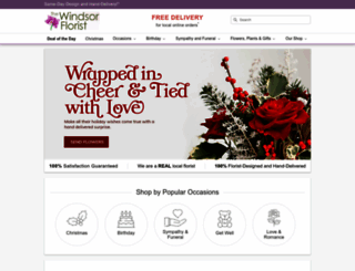 thewindsorflorist.com screenshot