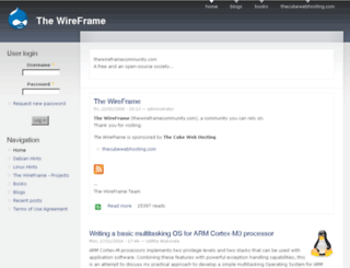 thewireframecommunity.com screenshot