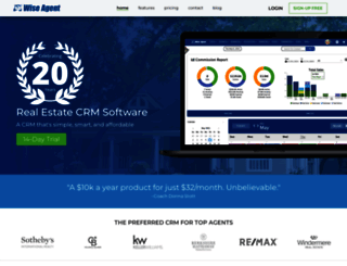 thewiseagent.com screenshot