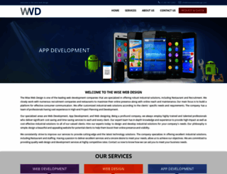 thewisewebdesign.com screenshot