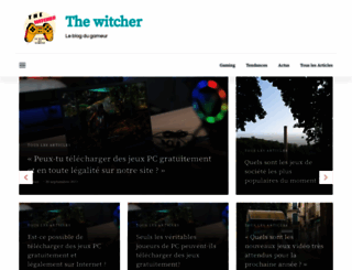 thewitcher3.fr screenshot