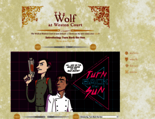 thewolfatwestoncourt.webcomic.ws screenshot