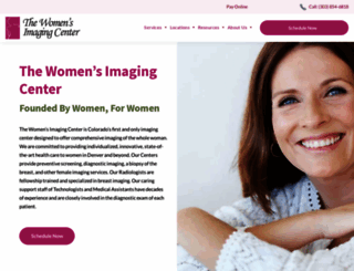 thewomensimagingcenter.com screenshot
