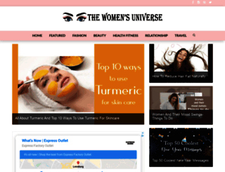 thewomensuniverse.com screenshot
