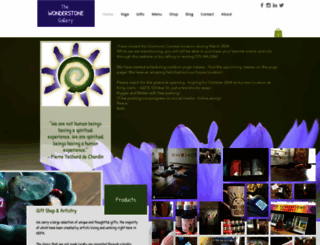 thewonderstonegallery.com screenshot