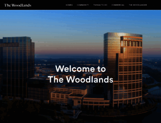 thewoodlands-commercial.com screenshot