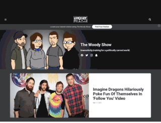 thewoodyshow.com screenshot