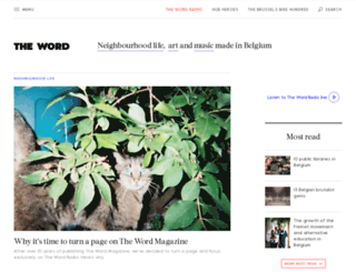 thewordmagazine.com screenshot