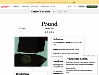 thewordofthemonth.com screenshot