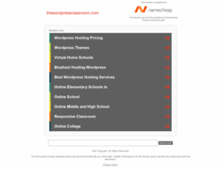 thewordpressclassroom.com screenshot
