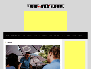 theworldlovesmelbourne.com screenshot