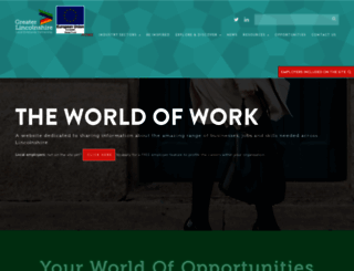 theworldofwork.co.uk screenshot