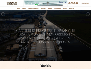 theworldofyachts.com screenshot