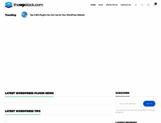 thewpstack.com screenshot