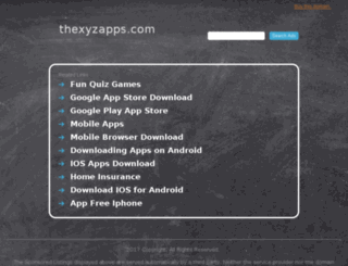 thexyzapps.com screenshot