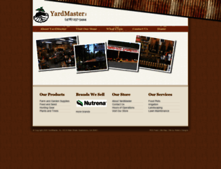 theyardmaster.com screenshot