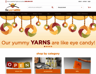 theyarnattic.com screenshot