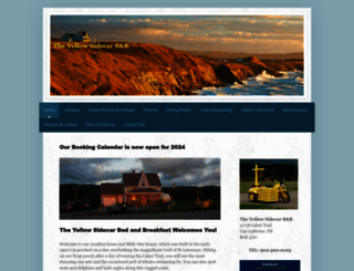 theyellowsidecarbnb.com screenshot