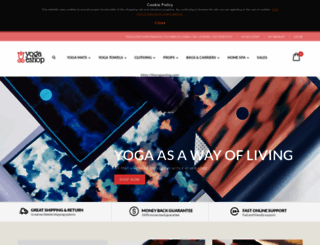 theyogaeshop.com screenshot