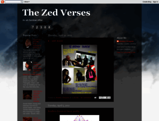 thezedverses.blogspot.com screenshot