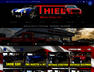 thielmotors.com screenshot