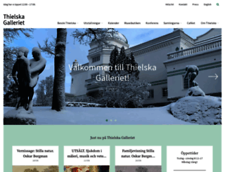 thielska-galleriet.se screenshot