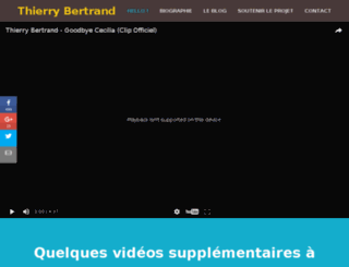 thierrybertrand.com screenshot