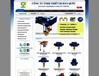 thietbihanquoc.com screenshot