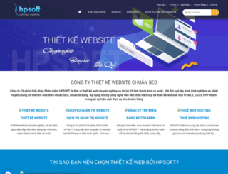 thietkewebmienbac.com screenshot