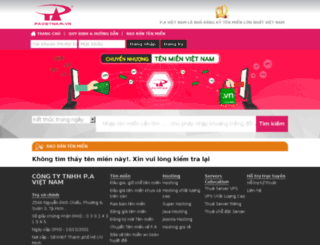 thietkewebsite.net screenshot