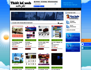 thietkewebsite.org screenshot