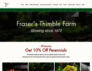 thimblefarms.com screenshot
