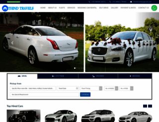 thindtravels.com screenshot