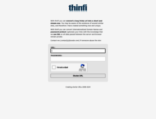 thinfi.com screenshot