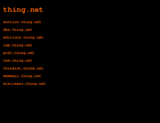 thing.net screenshot