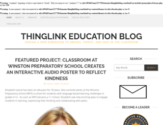 thinglinkblog.com screenshot