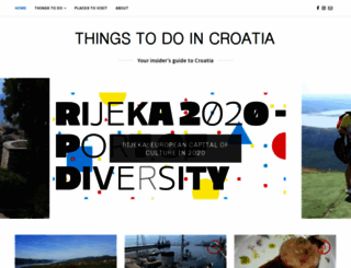 things-to-do-in-croatia.eu screenshot