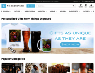 thingsengraved.ca screenshot