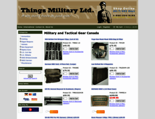 thingsmilitary.com screenshot