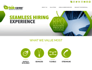 think-career.co.za screenshot